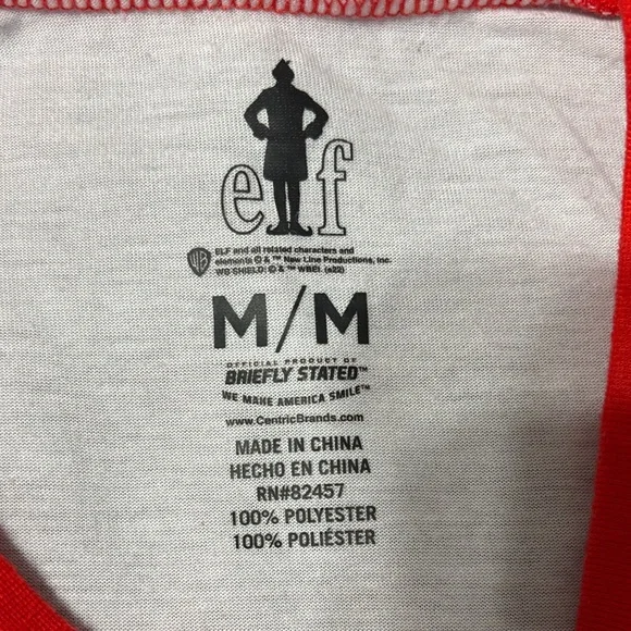 Adult ELF Pajamas Set - Fleece bottoms. (M) - Picture 5 of 5